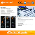 máquina de ecografía 4D echography en vivo y precio 3D Doppler color ultrasonido escáner y precio USG